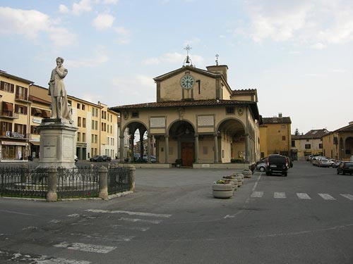 Piazza Giusti a Monsummano Terme